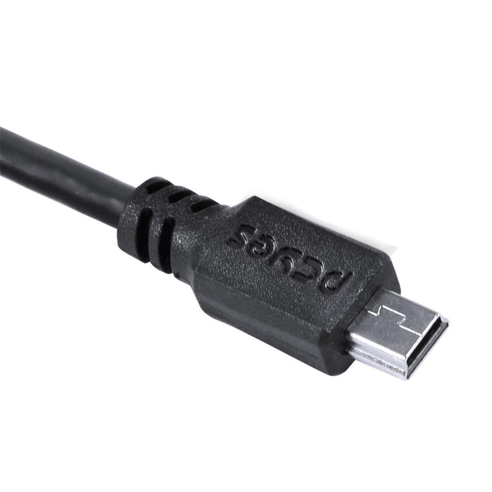 Cabo Usb Tipo C Para Mini Usb B 2.0 Para Type C Tipo C 1 Metro Preto - Pucmbp-1