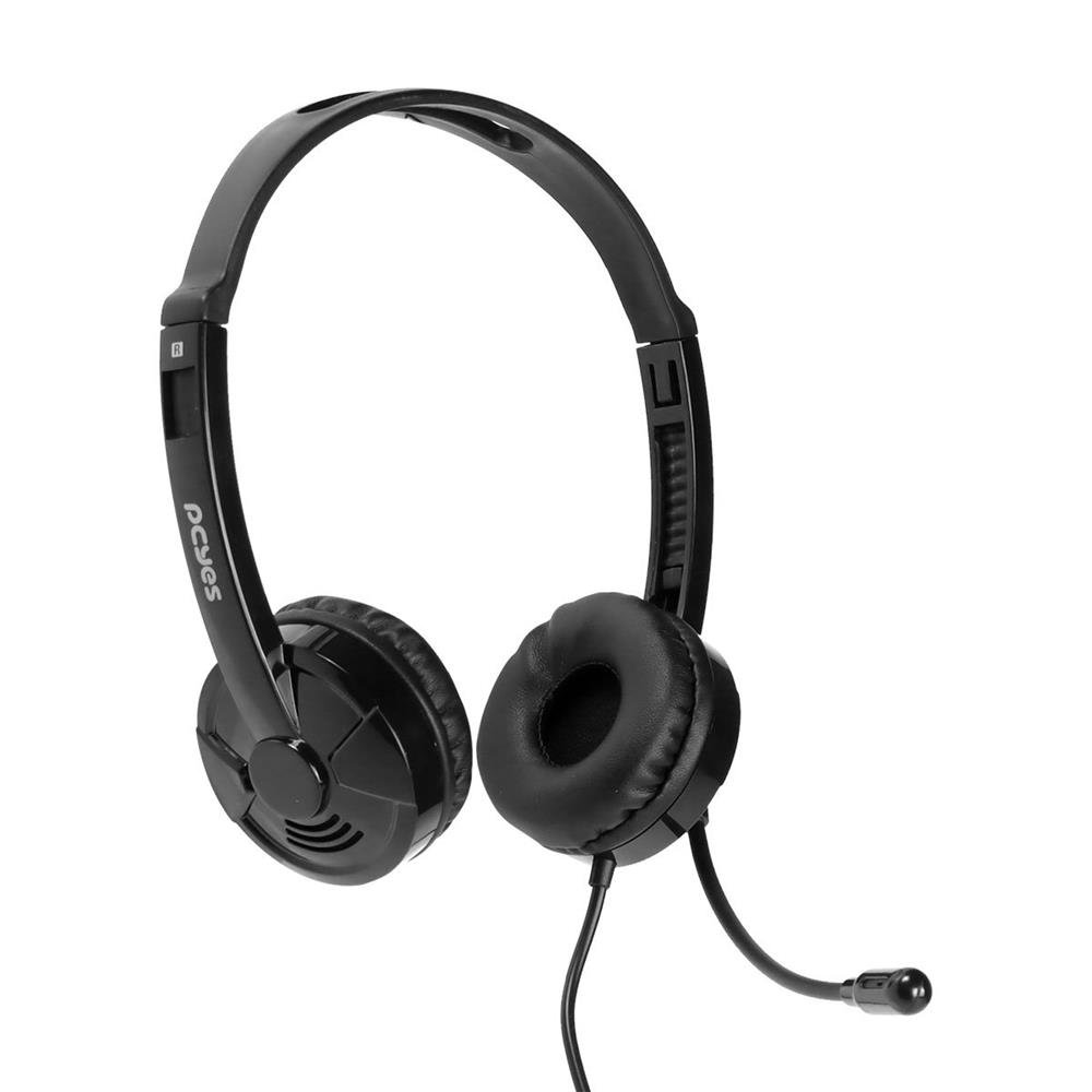 Fone De Ouvido Headset Office Hb500 Driver 30mm C/ Cabo Usb - Phb500