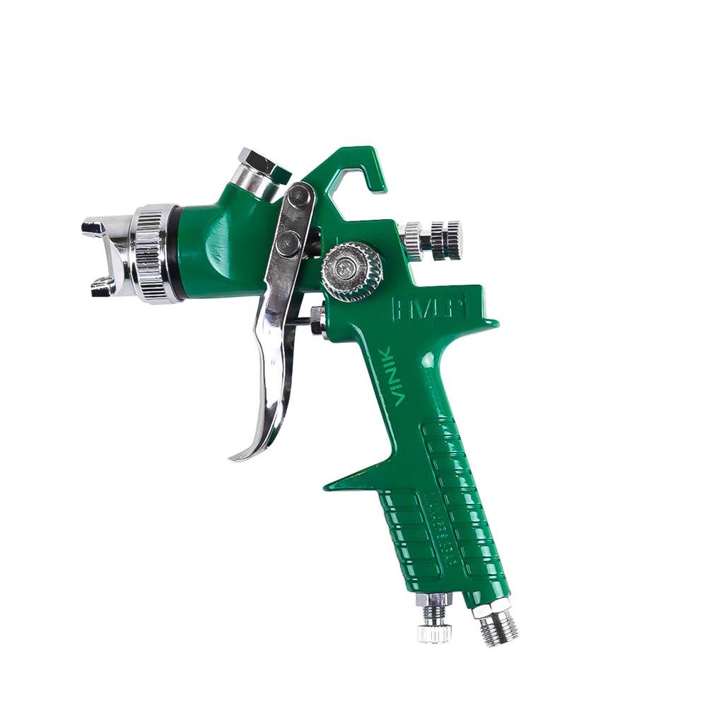 Pistola De Pintura Hvlp Hp827a Profissional 2 Bicos 1.4mm, 1.7mm - Hp827a - Sem Copo