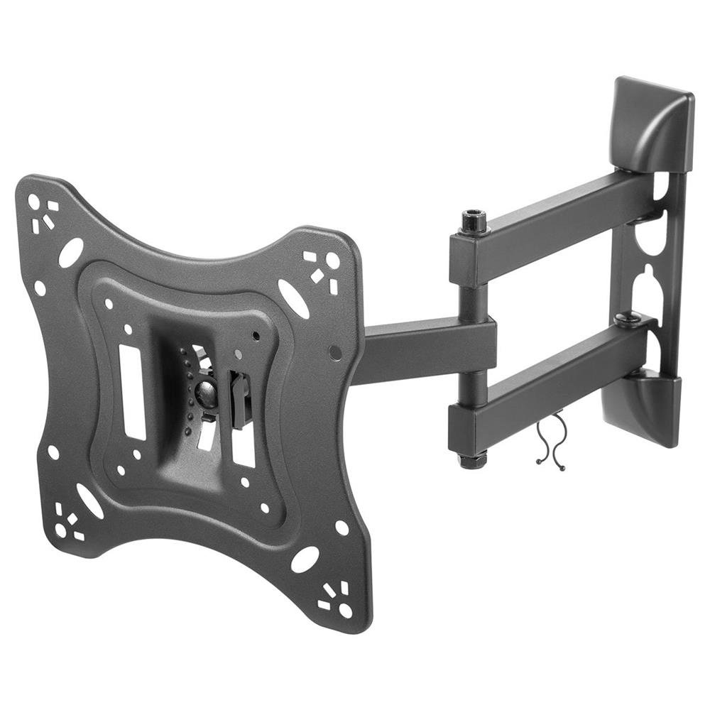 Suporte Para Tv Led Lcd De 23" A 42" Articulado Com Inclinação E Passador De Cabos - St210a