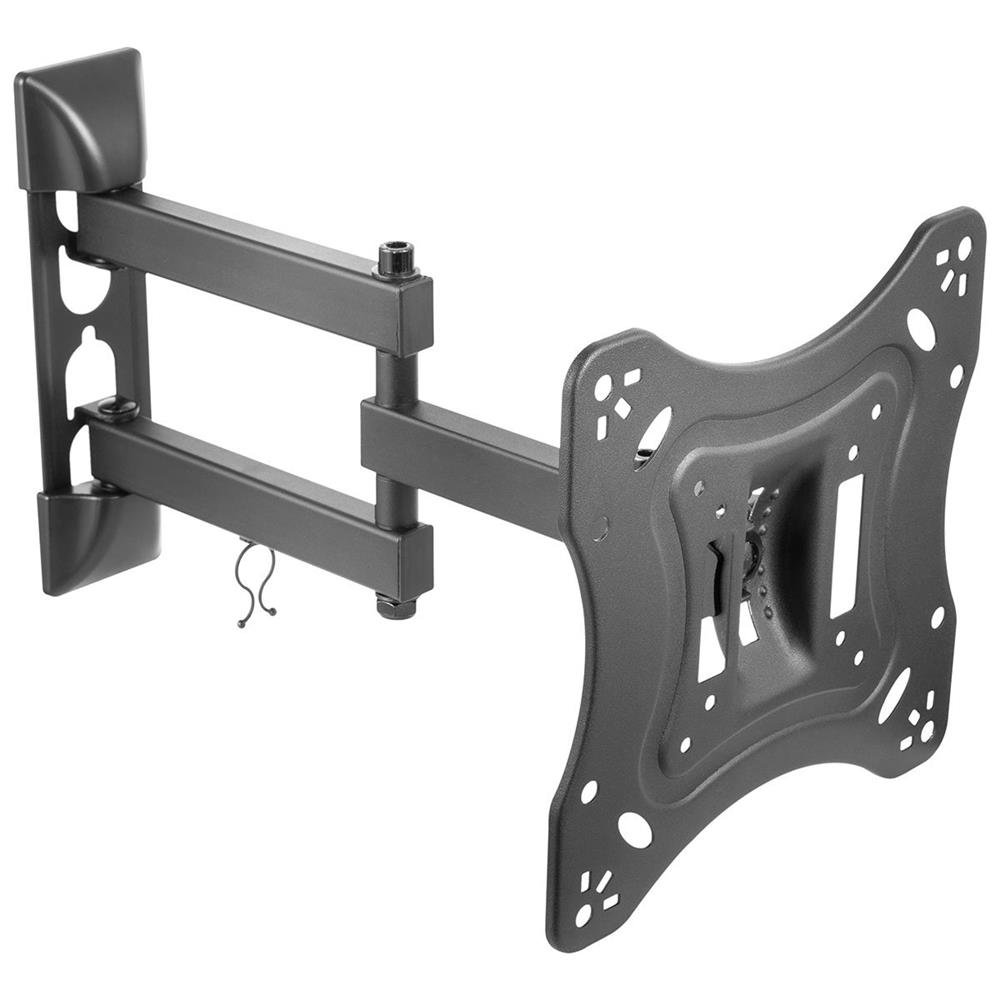 Suporte Para Tv Led Lcd De 23" A 42" Articulado Com Inclinação E Passador De Cabos - St210a