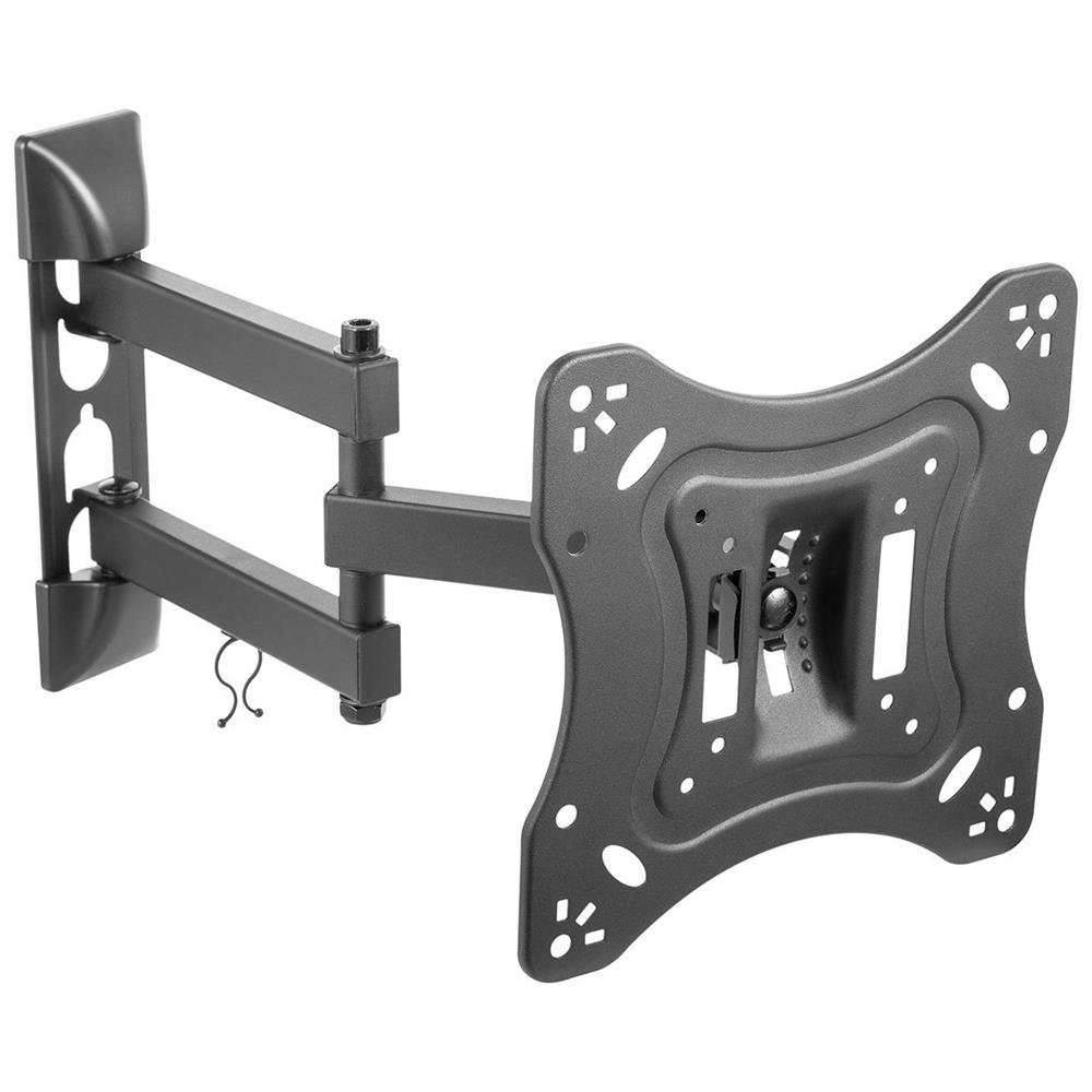 Suporte Para Tv Led Lcd De 23" A 42" Articulado Com Inclinação E Passador De Cabos - St210a