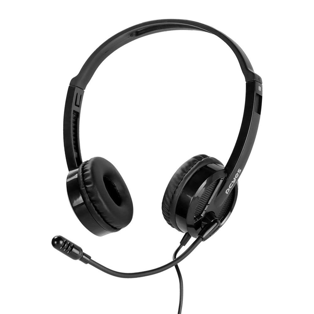Fone De Ouvido Headset Office Hb300 Driver 30mm C/ Cabo P2/p3 3.5mm - Phb300