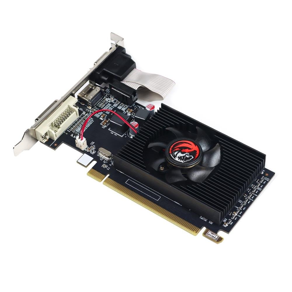 Placa De Video Amd Radeon R5 230 2gb Ddr3 64 Bits Low Profile - Pa230dr364lp