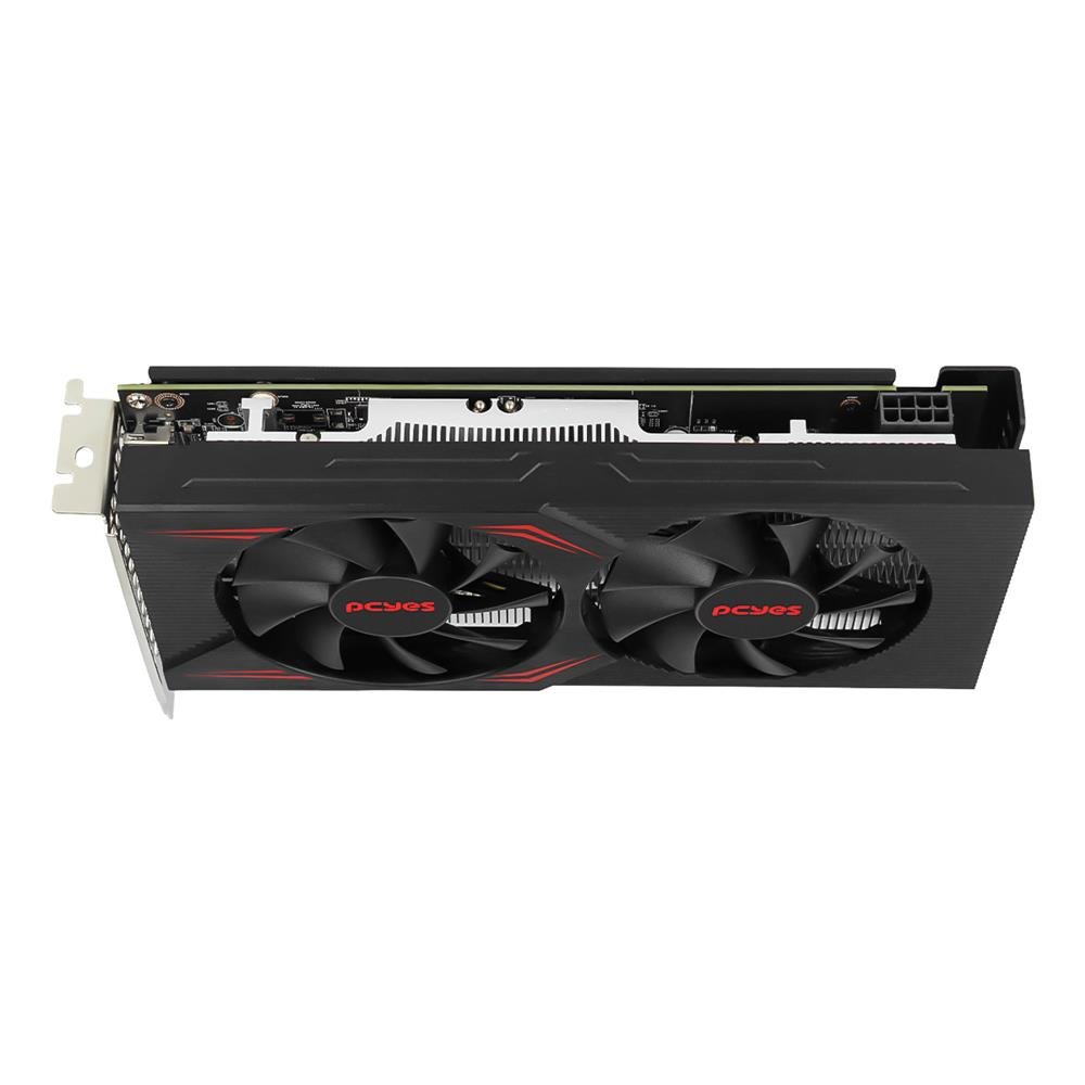 Placa De Video Amd Radeon Rx 6600 8gb Gddr6 128 Bits Dual-fan Graffiti Series - Pjrx6600gr68gbgs