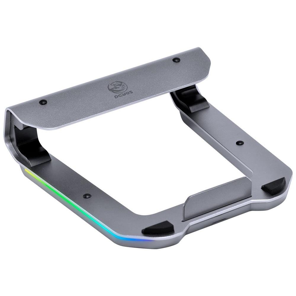 Suporte Gamer Para Notebook Até 17,3" Com Led Rgb E Hub Podium - Pasnr01