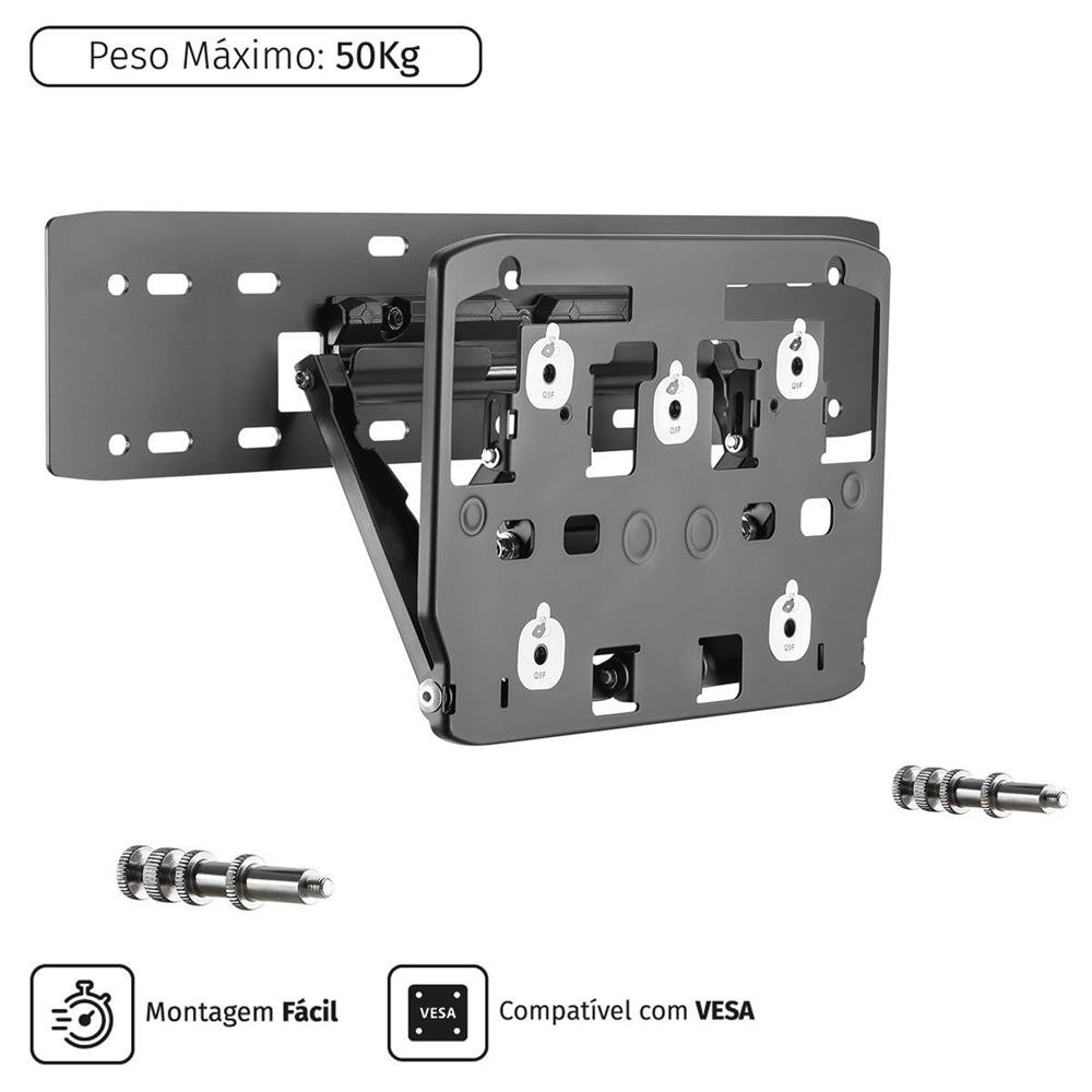 Suporte De Parede Para Tv Samsung Qled De 75" Polegadas - Psptv75