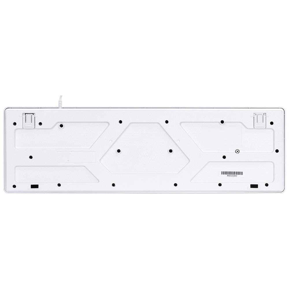 Teclado Usb Multimidia Slim Branco - Teclas Chocolate - Cabo 1.8m - Vinik - Tcb200