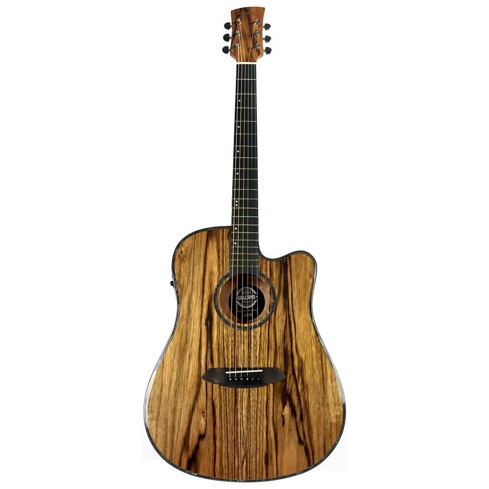 Violão Elétrico Vesúvio 41" - Tampo E Corpo Em Dao - Acabamento Gloss Hq - Eq 4 Bandas - Tvv1954