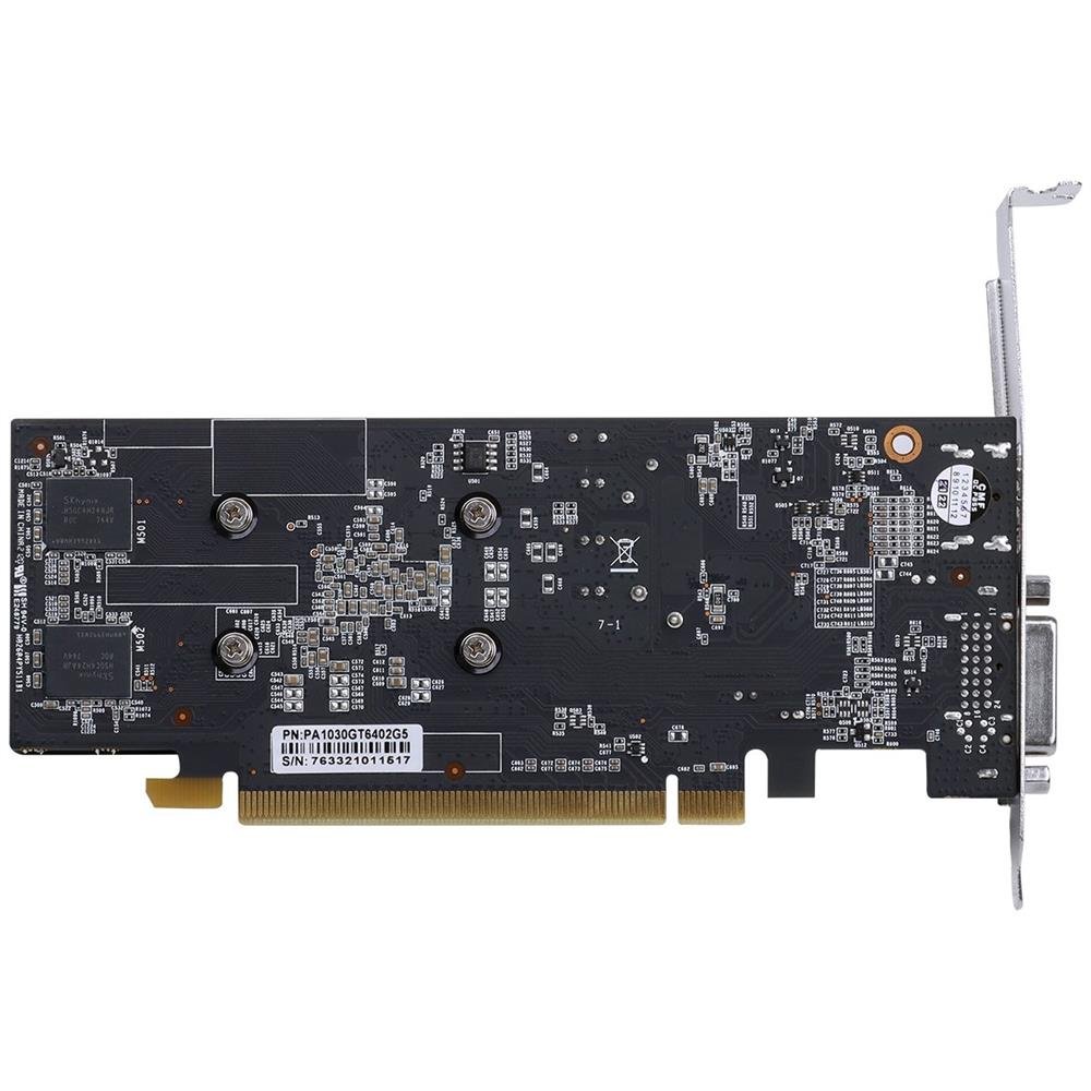 Placa De Video Nvidia Geforce Gt 1030 2gb Gddr5 64bit Single Fan Low Profile - Pa1030gtg5lp