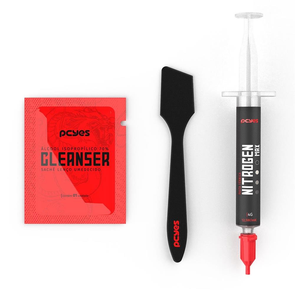 Pasta Termica Pcyes Nitrogen Max 4g - 12,5w/mk - Pcynm04125