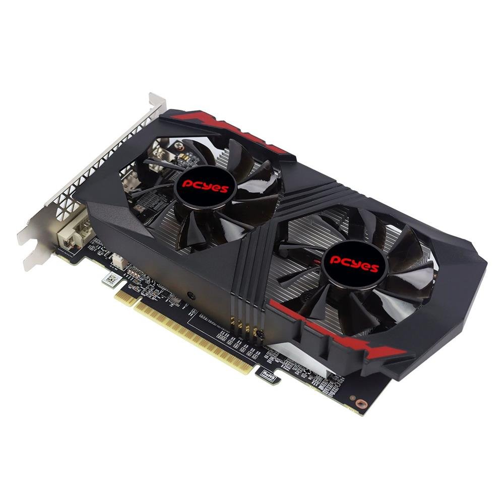Placa De Video Nvidia Geforce Gtx 1050 Ti 4gb Gddr5 128 Bits Dual-fan Graffiti Series - Pvgtx1050ti4gbr5128