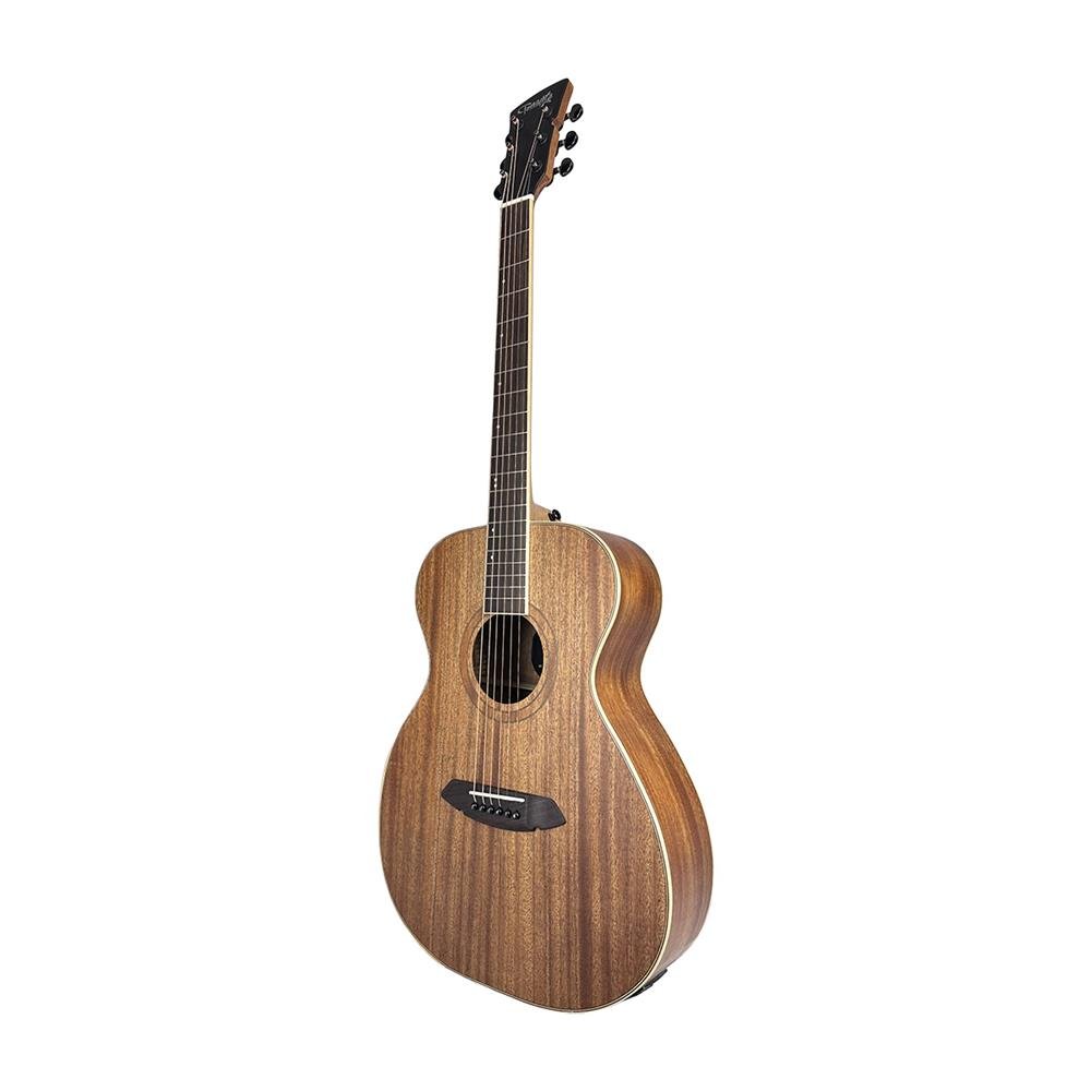 Violão Elétrico Quartzo 40" - Tampo Sólido Em Mahogany - Fosco - Eq 4 Bandas - Vgaq1954n40