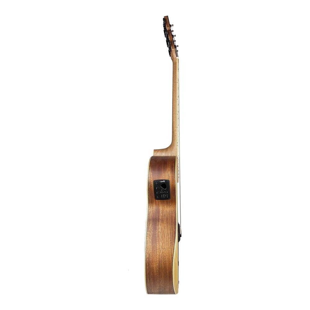 Violão Elétrico Quartzo 40" - Tampo Sólido Em Mahogany - Fosco - Eq 4 Bandas - Vgaq1954n40