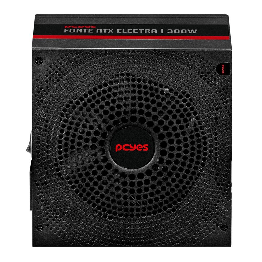 Fonte Atx Pcyes Electra 300w Pfc Ativo - Elec300w