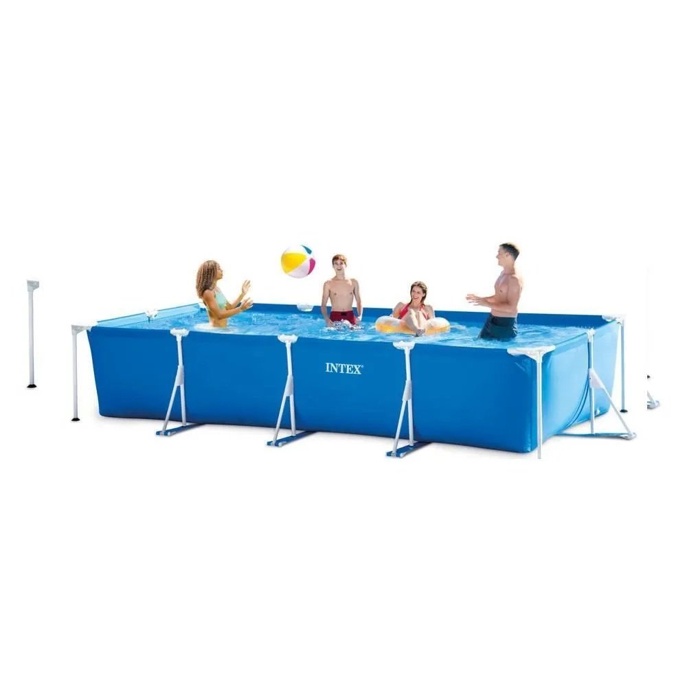 Piscina Estrutural Retangular 7400L C Filtro 220V 4,5Mx2,2M