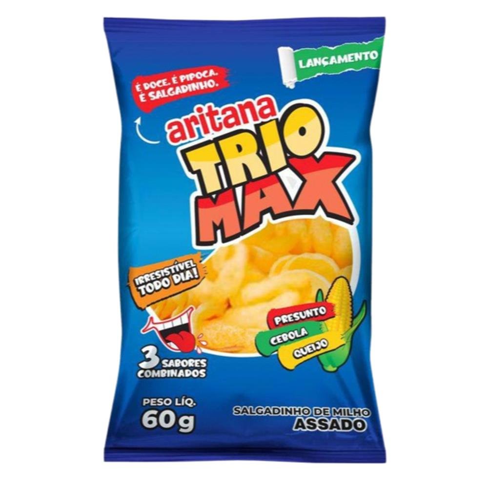 Salgadinho De Milho Trio Max 60G