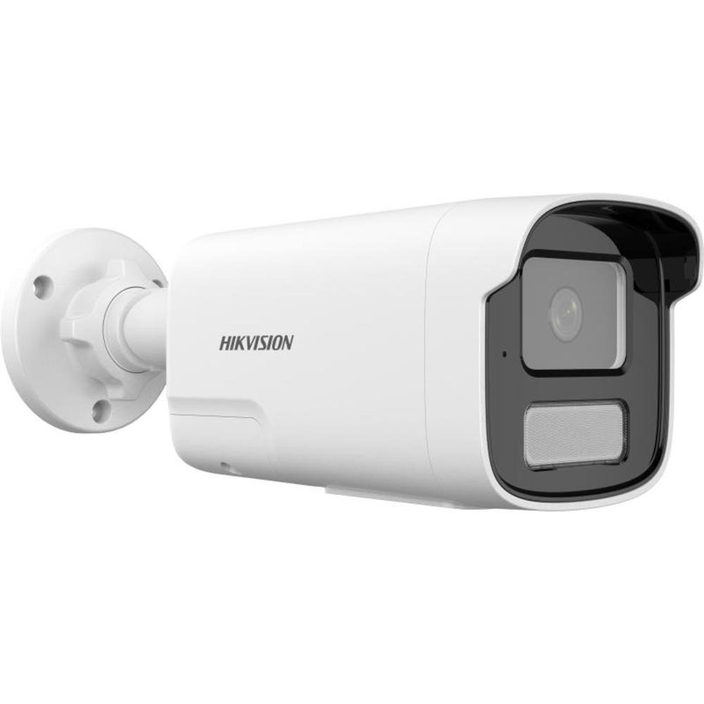 Câmera De Segurança Hikvision Ip 2Mp Smart Hybrid Light, Detecção Pessoa/Veículo, Áudio Bidirecional, H.265+, Ip67 - Ds-2Cd1t23g2-Liuf/Sl