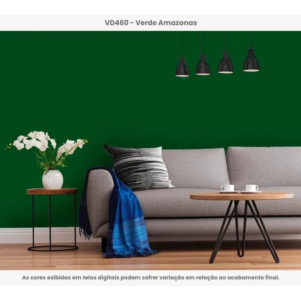 Tinta Acrílica Econômica Fosco 3,6l 064vd460 Verde Amazonas Citycolor