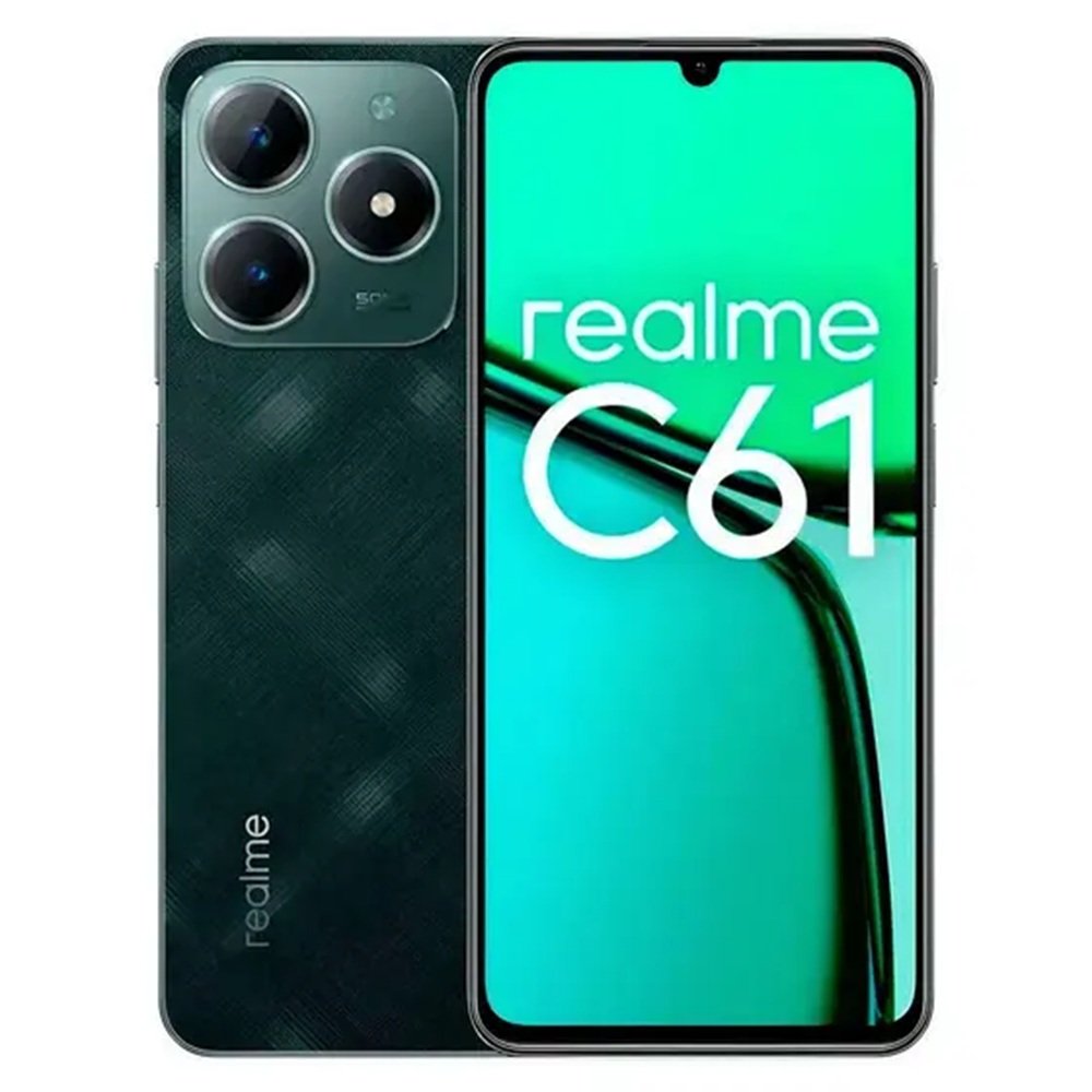 Smartphone Realme C61 4Gb Ram 128Gb Tela 6.74" Dual Sim Green