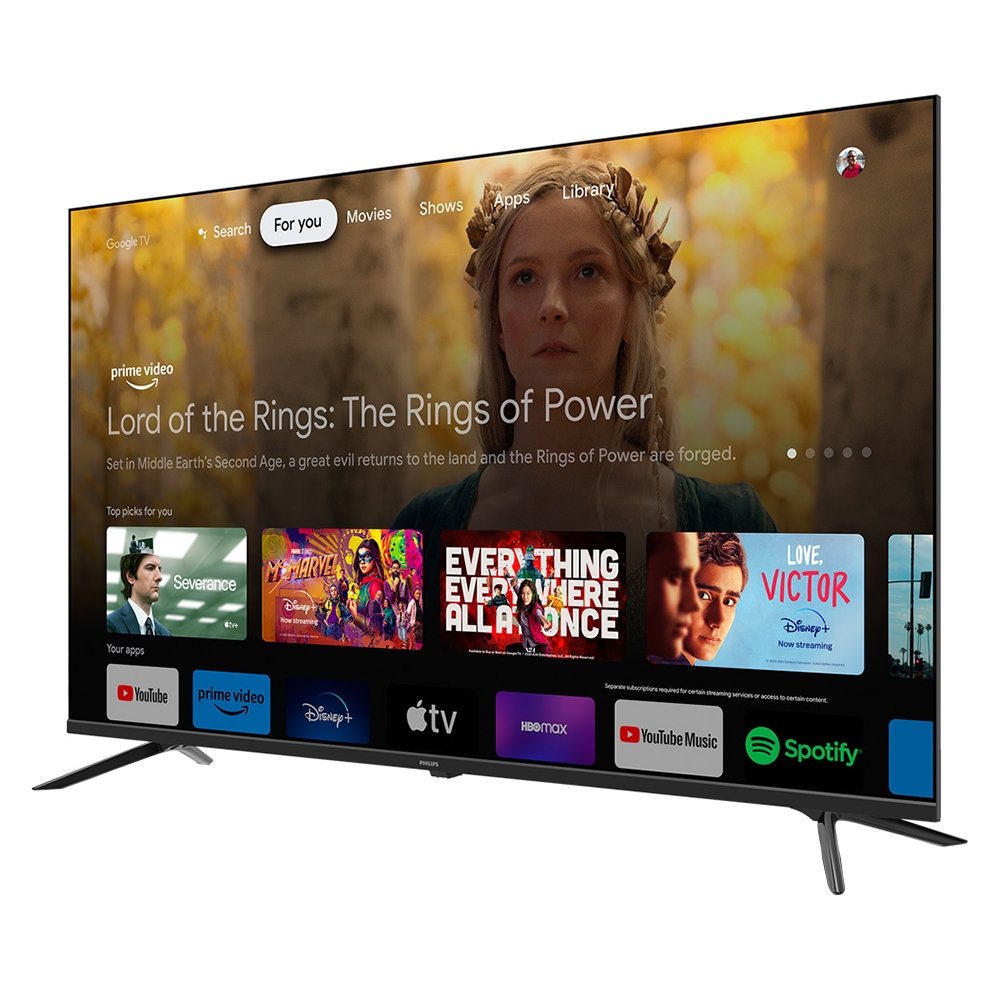 Smart TV LED Philips 65" 65PUG7019/78 - 4K UHD, HDR10, Wi-Fi, 3 HDMI, 2 USB, Borda Ultrafina, 60Hz