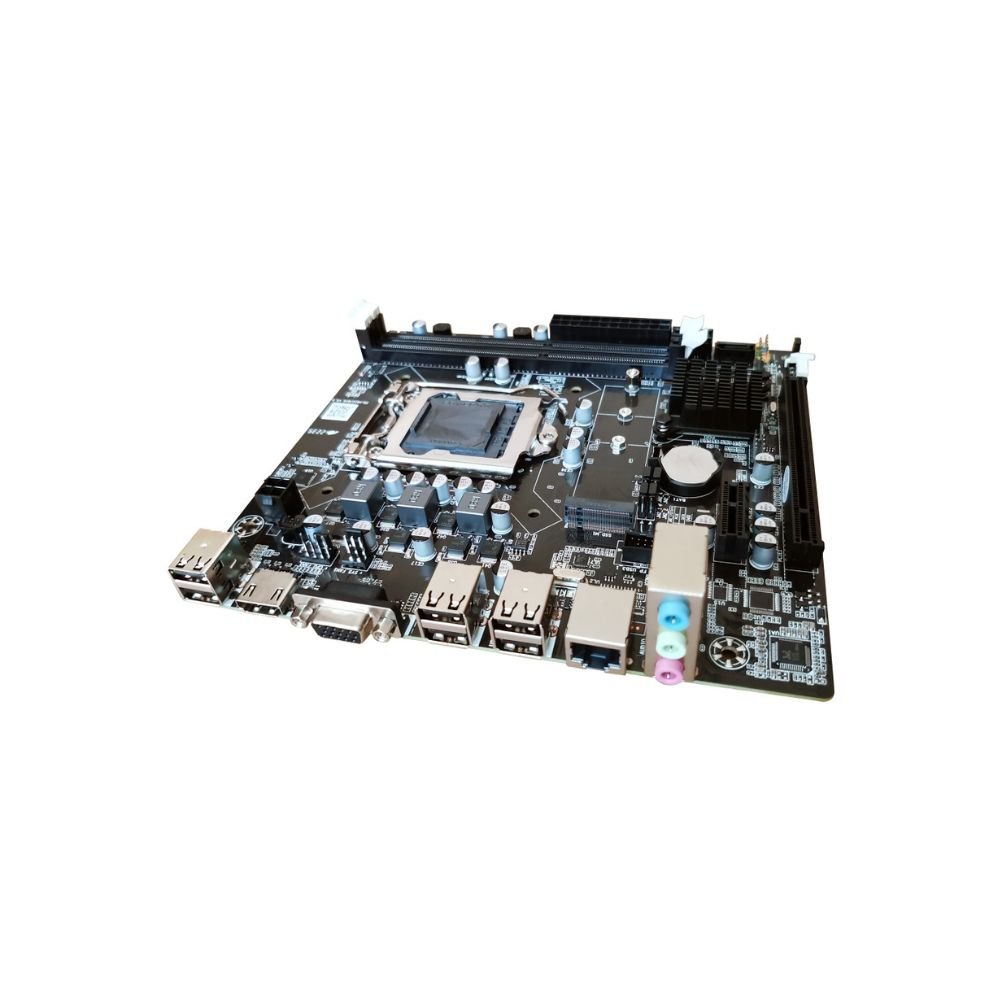 Placa Mae Bluecase BMBH61-D2HG-M2, LGA 1155, DDR3, HDMI, VGA, M.2, USB 2.0, Rede 10/100/1000 Mbps (I)
