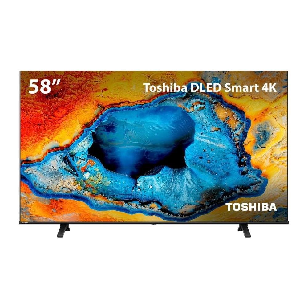 Smart TV DLED 58" 4K Toshiba 58C350NS VIDAA 3 HDMI 2 USB Wi-Fi - TB031M
