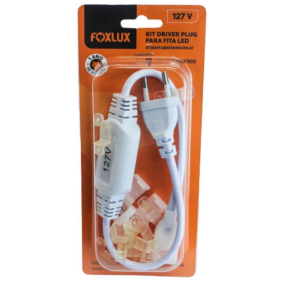 Driver Plug para Fita LED 127V Foxlux