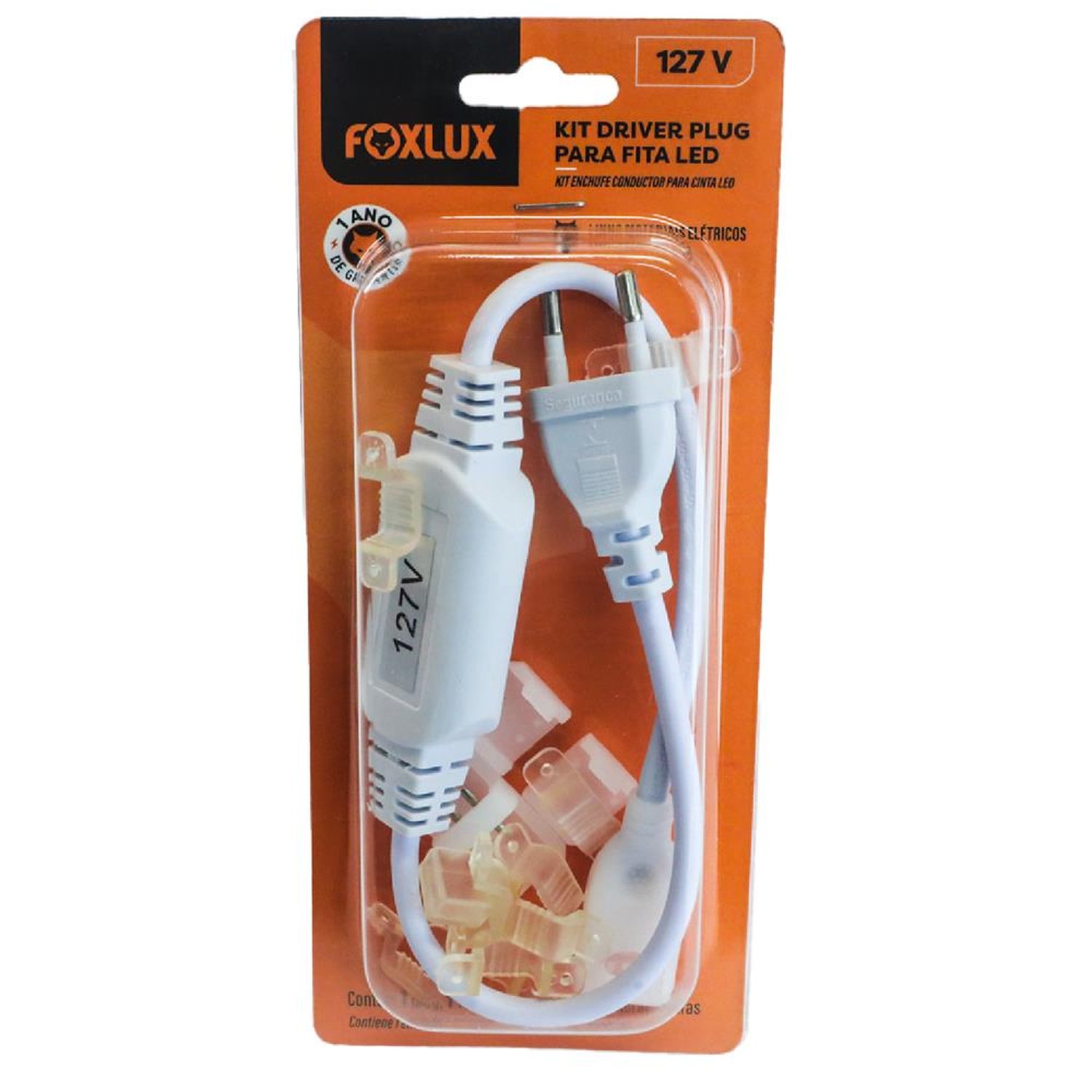Driver Plug para Fita LED 127V Foxlux