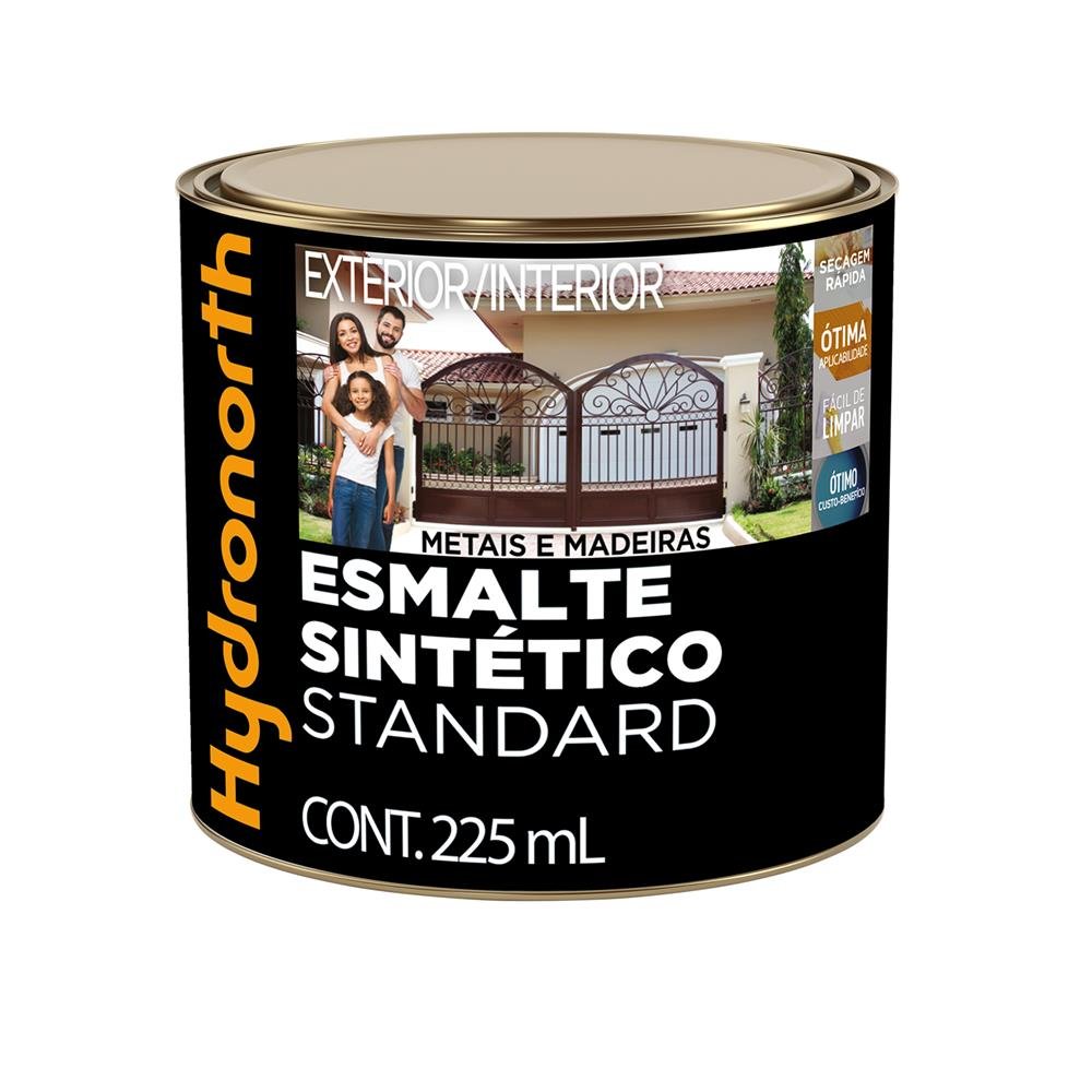 Esmalte Sintetico Standard Fosco Hydronorth Branco Neve Lata 225 Ml