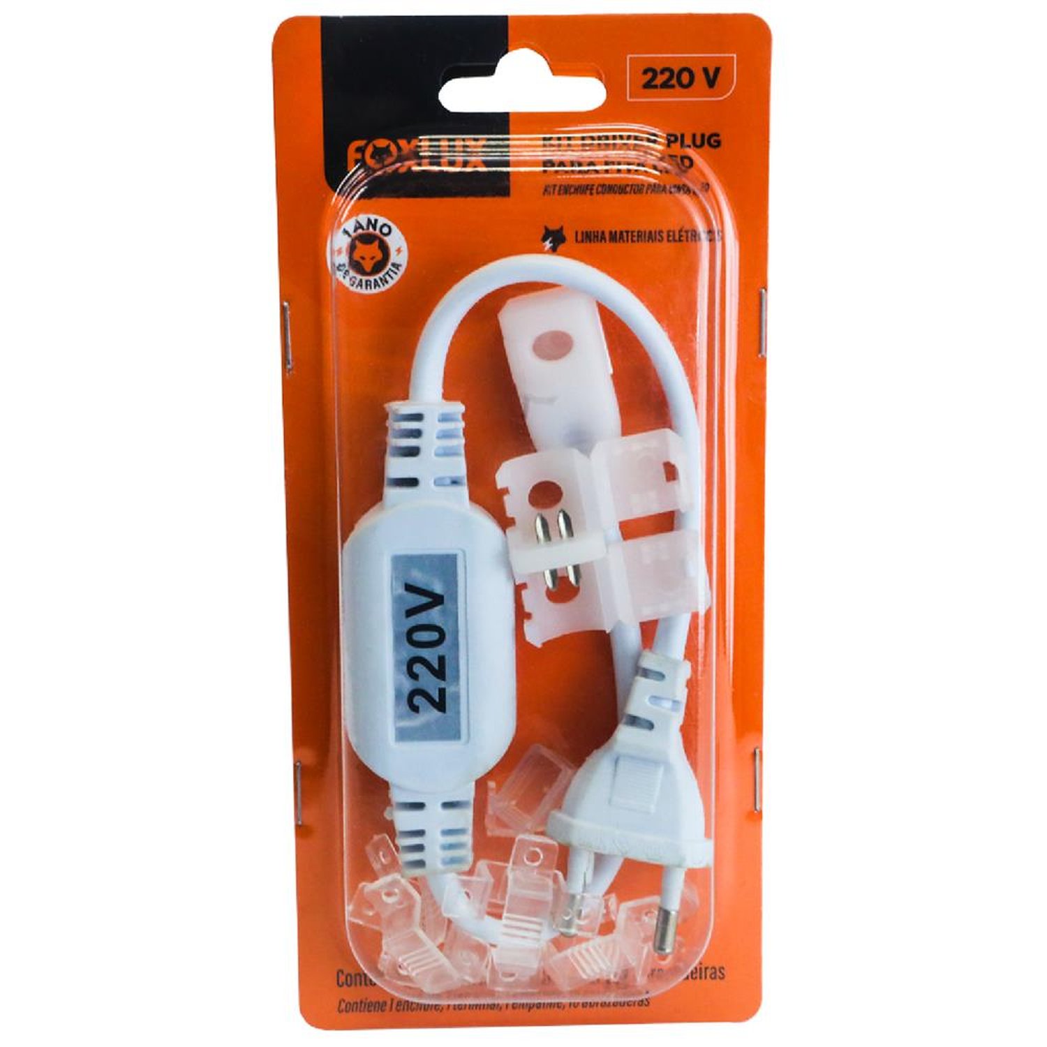 Driver Plug para Fita LED 220 Foxlux