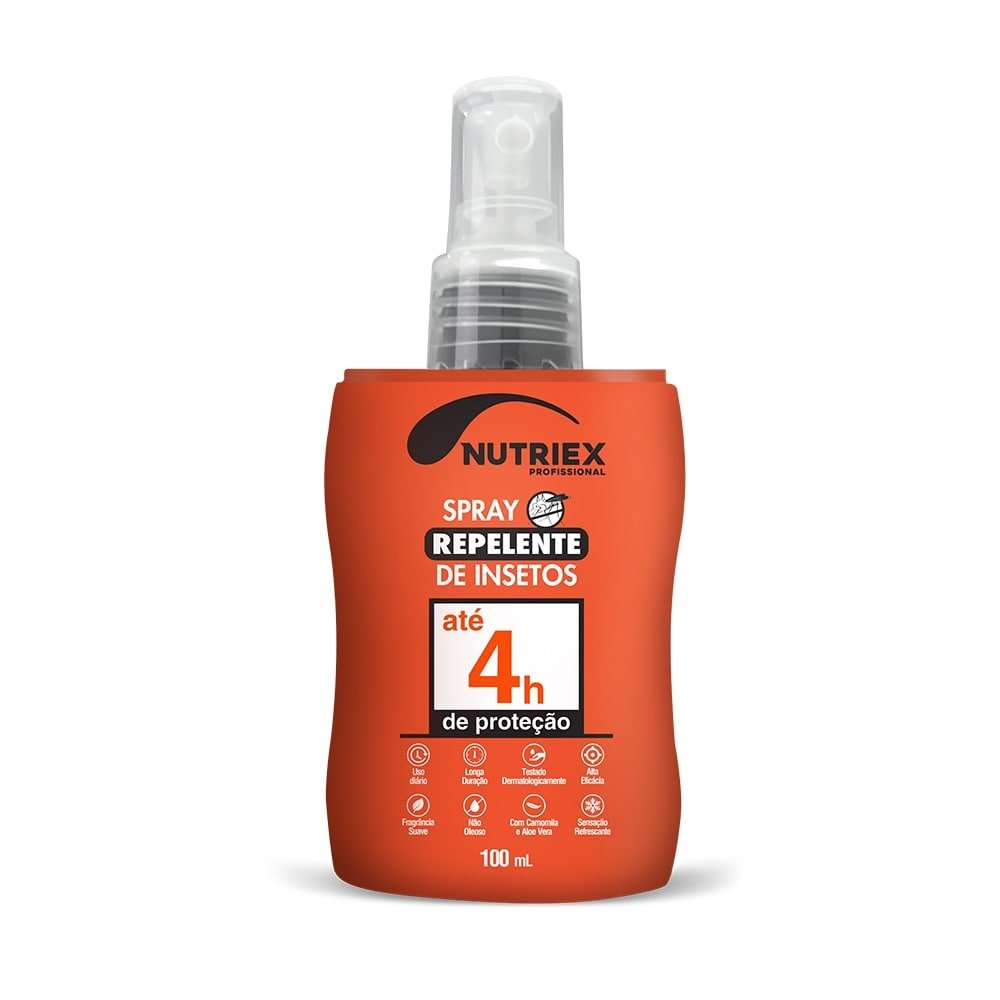 Repelente de Insetos Nutriex Spray até 4h de Proteção 100ml