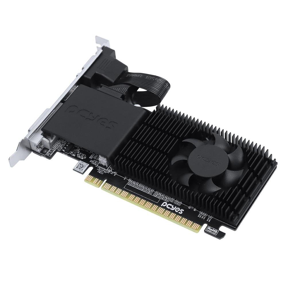 Gpu Nvidia Geforce G 210 1gb Ddr3 64 Bit Projeto Edge Low Profile Single Fan - Ppe210dr3sfbr