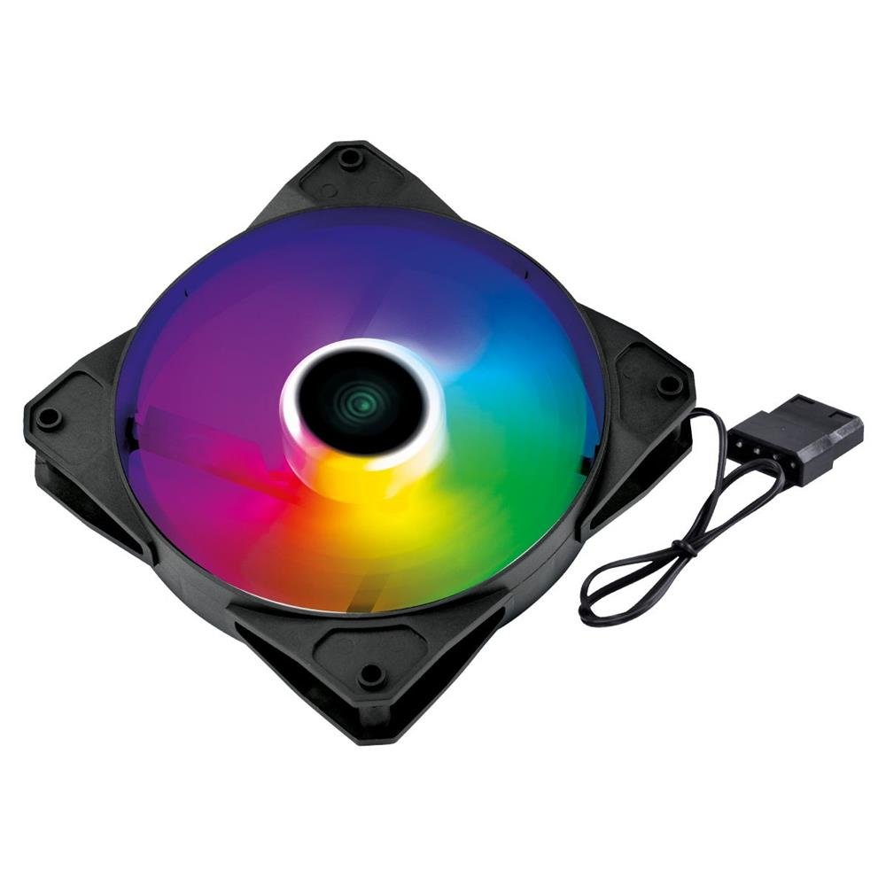 Fan/cooler Gamer Para Gabinete V.ring 5.0 Full Blade 120mm - Led Fixo 5 Cores - Vringfbfx5