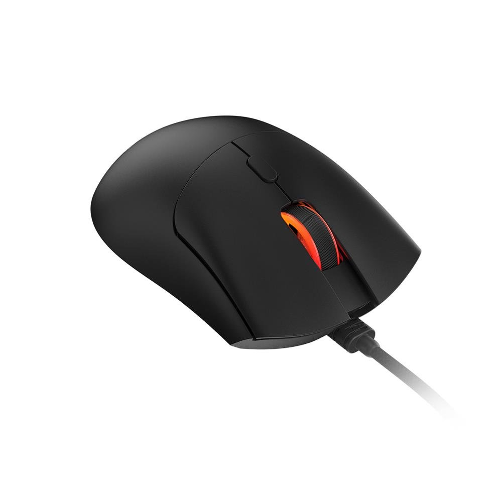 Mouse Gamer Pcyes Hydrus Black Vulcan - 12400 Dpi - Rgb - 6 Botões - Pmghbv