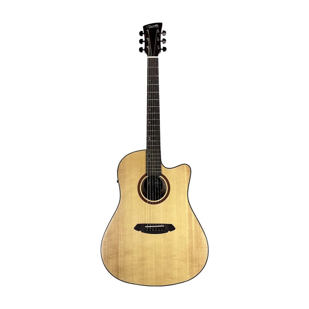 Violão Elétrico Abalone 41" - Natural - Tampo Sólido Em Spruce - Eq 3 Bandas - Fosco - Vfa1954n41