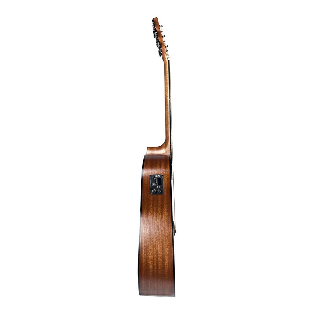 Violão Elétrico Abalone 41" - Natural - Tampo Sólido Em Spruce - Eq 3 Bandas - Fosco - Vfa1954n41