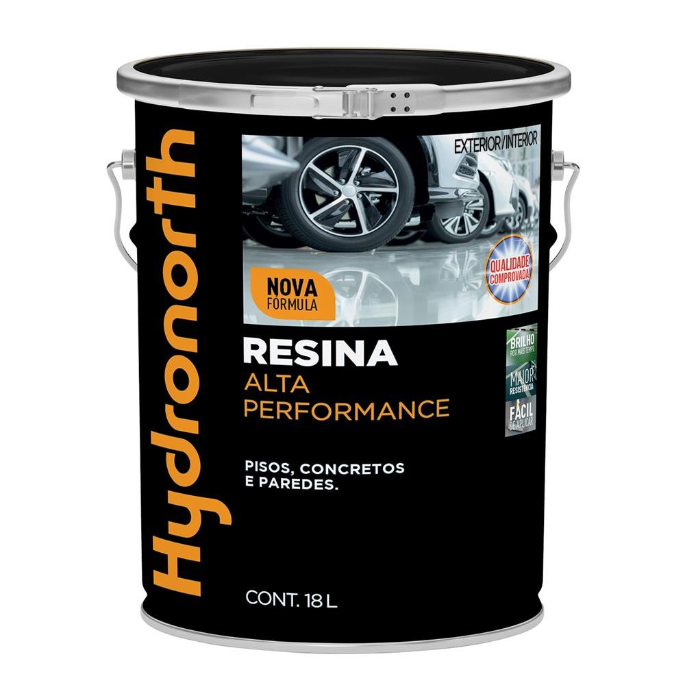 Resina Alta Performance Hydronorth Cinza 202 Balde 18 L