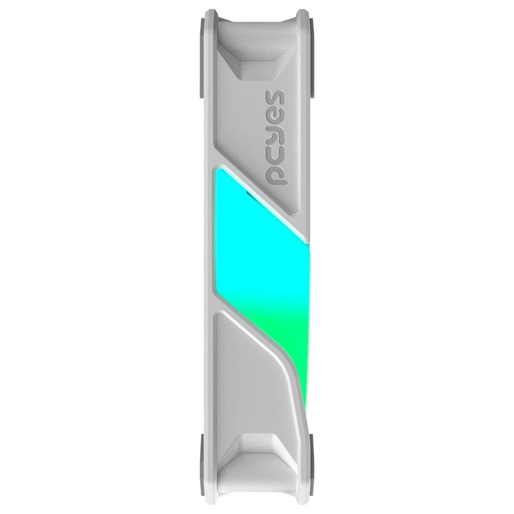 Cooler Fan Para Gabinete Sangue Frio 3 Argb White Ghost Reverse 120mm Pcyes - Argbsf3wgrvbr