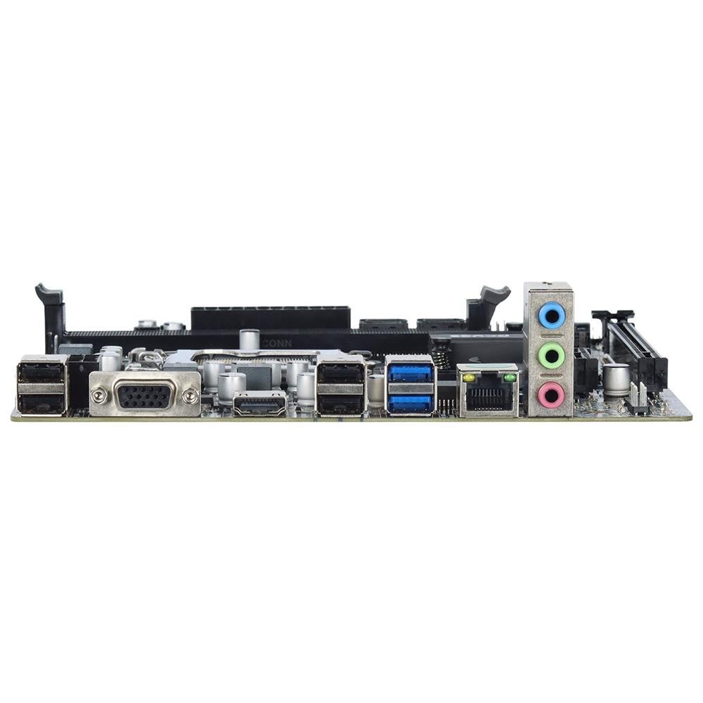Placa Mãe Pcyes B75 Lga 1155 2xddr3 (max 16gb) M.2 Nvme 2xusb 3.0, 4xusb 2.0 Rede 1000 Hdmi/vga M-atx - Pcyb75-3g16