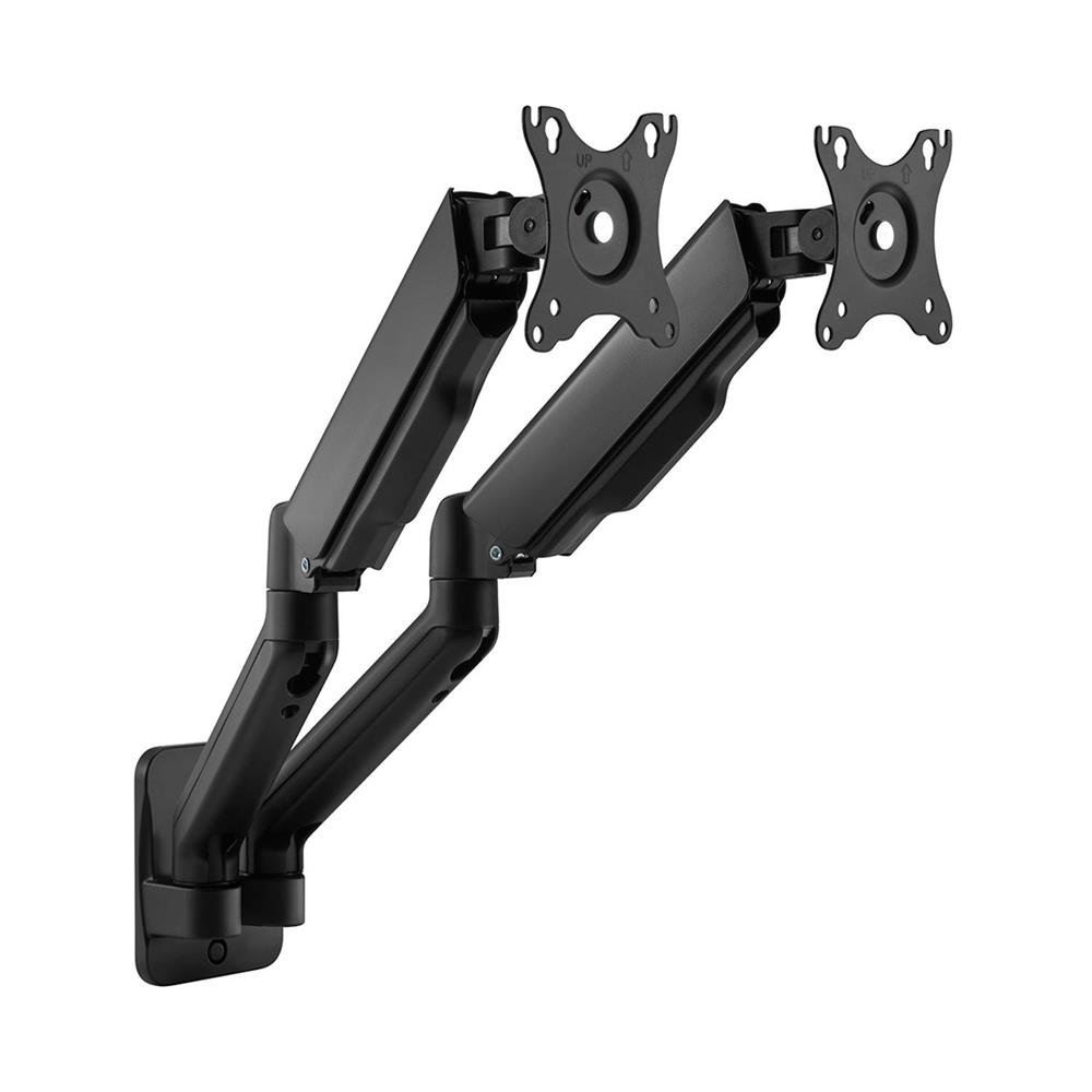 Suporte De Parede Para 2 Monitores Articulado De 17 A 32" Assistido Por Mola - Plmsm05a
