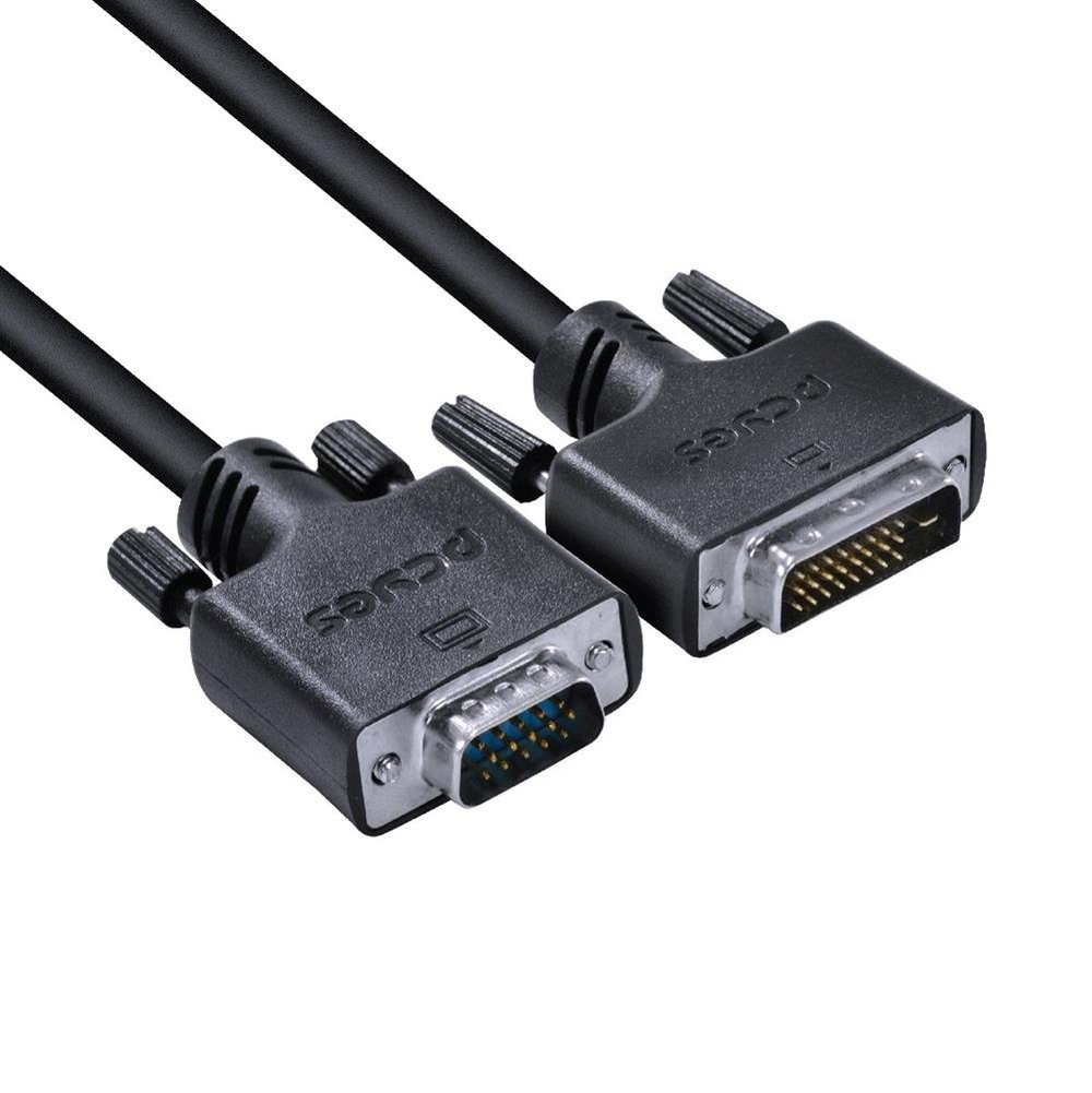 Cabo Dvi-i 24+5 Para Vga 15 Pinos Macho 2 Metros - Pdvm15-2