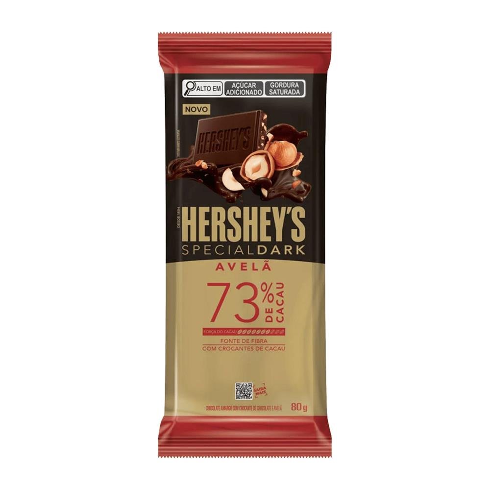 Barra De Chocolate Hersheys Special Dark Avela 80g