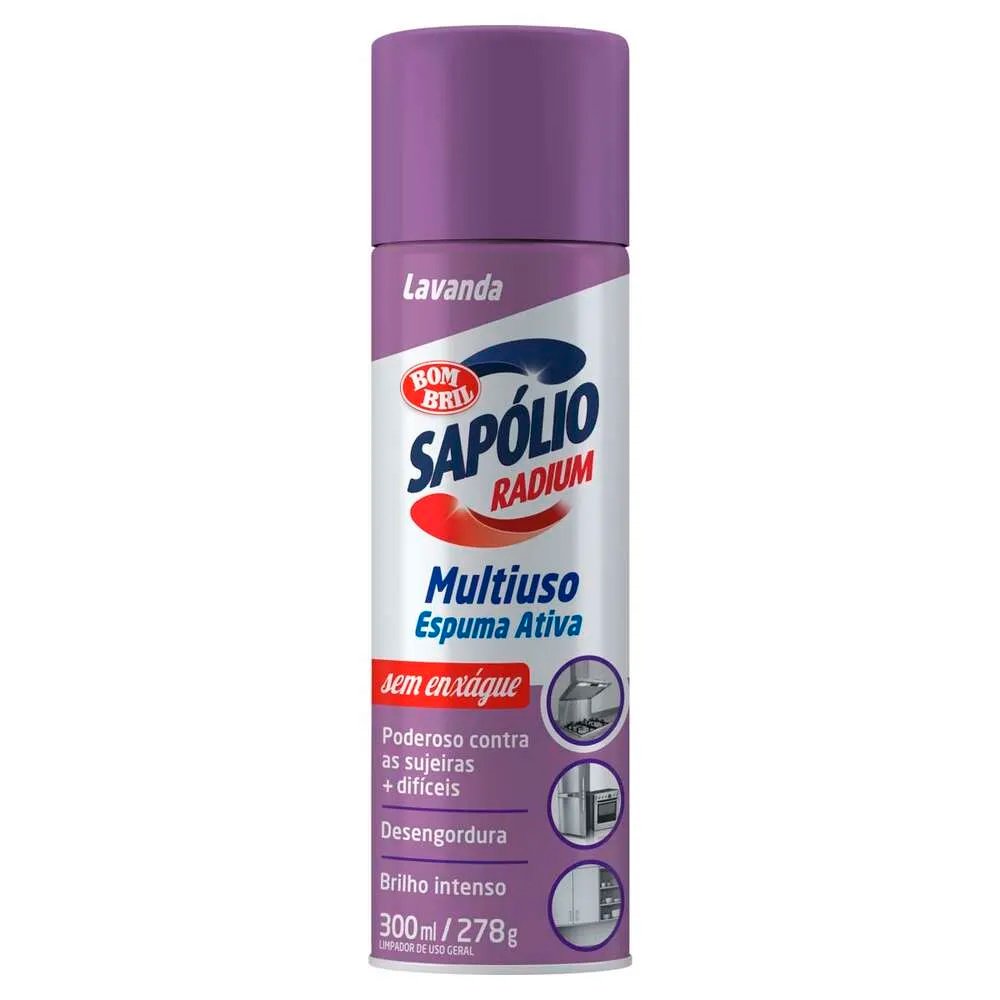 Sapolio Radium Espuma Ativa Floral 300ml