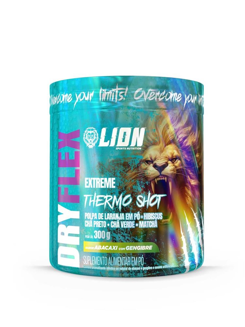 Dry Flex 300g Abacaxi Com Gengibre Lion Sports Nutrition