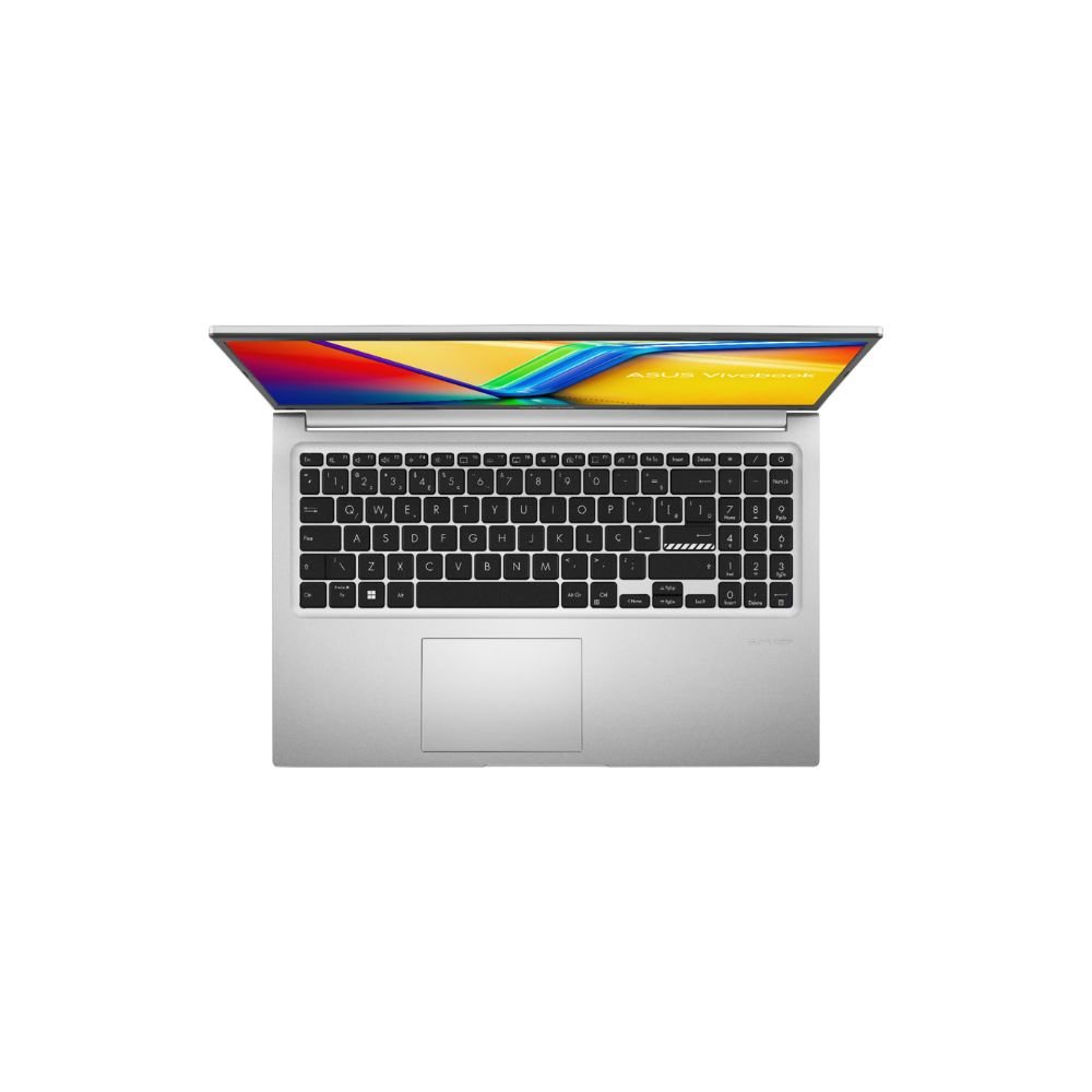 Notebook ASUS Vivobook 15, AMD Ryzen 7 5825U, 8GB, SSD 512GB Nvme, KeepOS, 15,6" LED FHD, Cool Silver