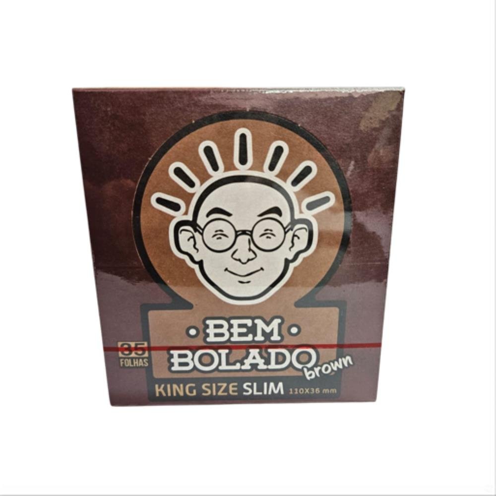 Seda Bem Bolado Brown - King Size Slim