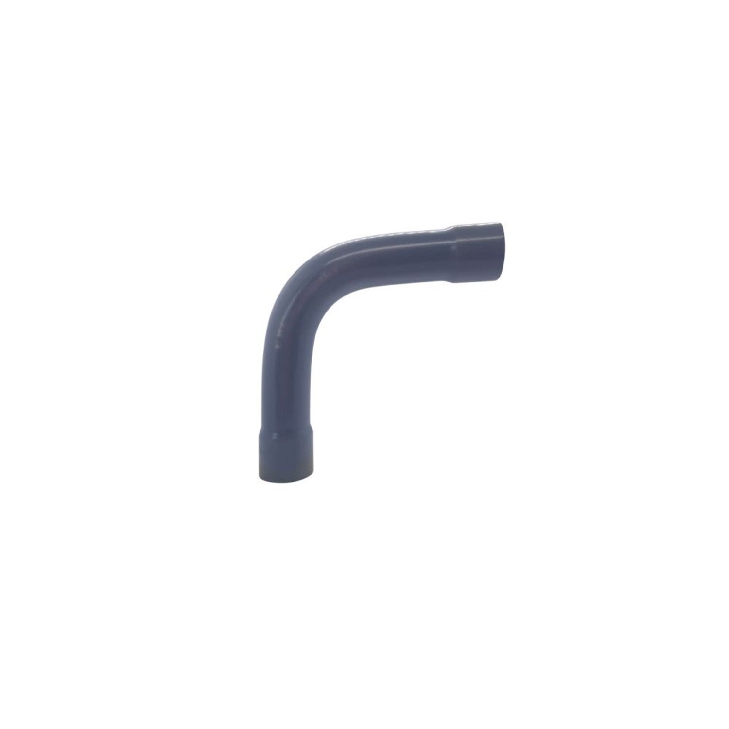 Curva 90° Normal Com Bolsa 3/4" Cinza