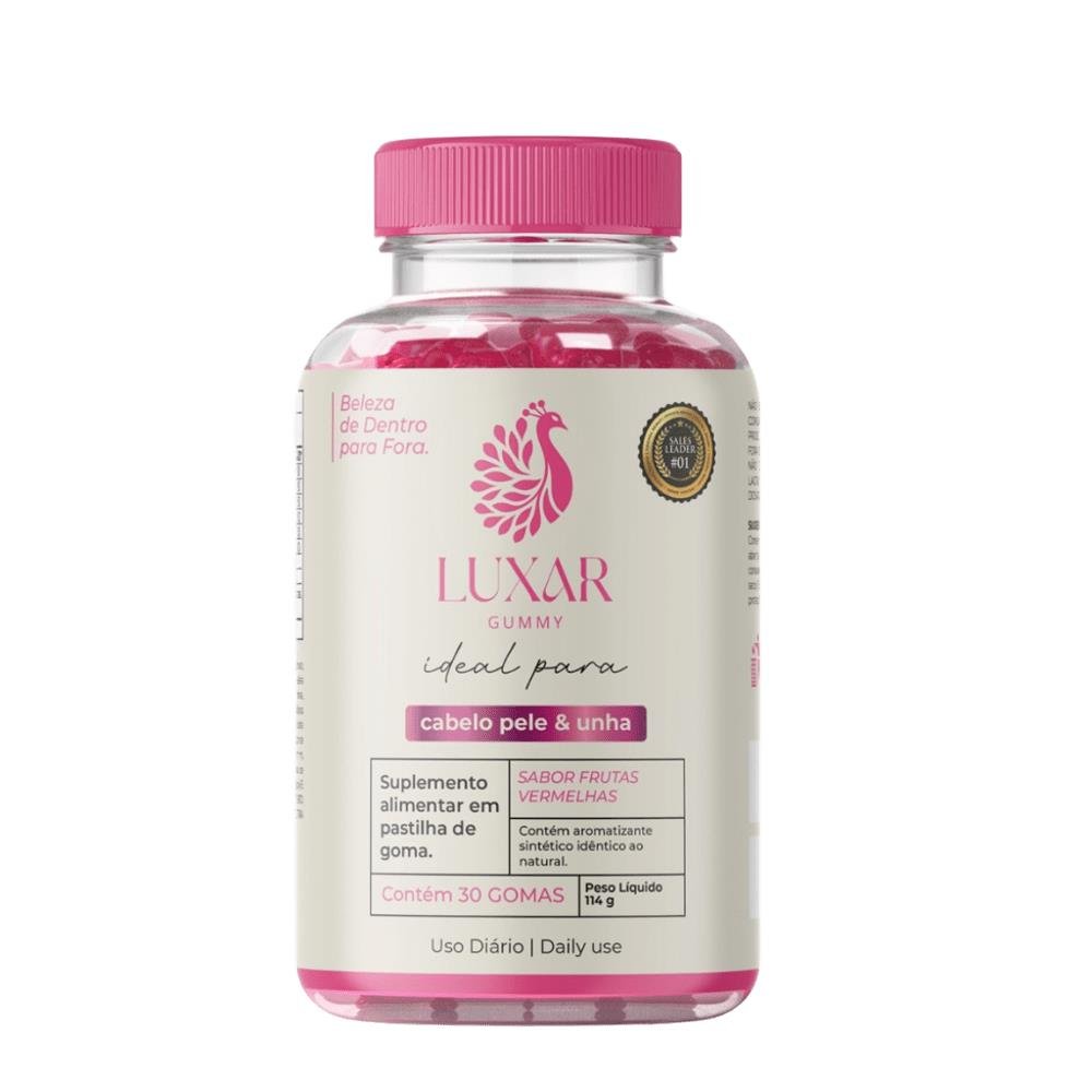 Luxar Gummy 30 Gomas Cabelo Pele & Unha