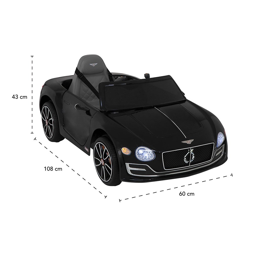 Carrinho Elétrico Bentley EXP12 6V Preto Bel
